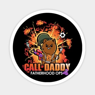 Call of Daddy Funny Father's Day Magnet